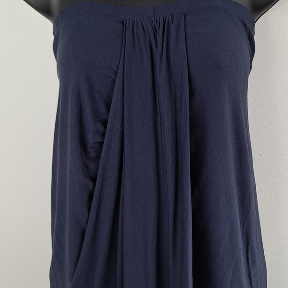 NWOT! Navy Dress L, marked large but will best fit medium. - Picture 2 of 5